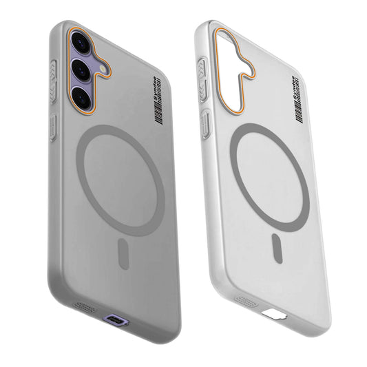 Colourful Frosted Matte Wireless Charging Support Back Cover Case for Samsung S25 Plus 5G With Raised Camera Protection