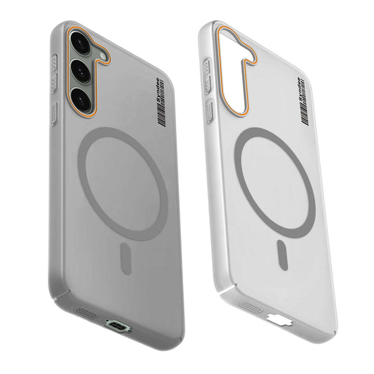 Colourful Frosted Matte Wireless Charging Support Back Cover Case for Samsung S23 5G With Raised Camera Protection