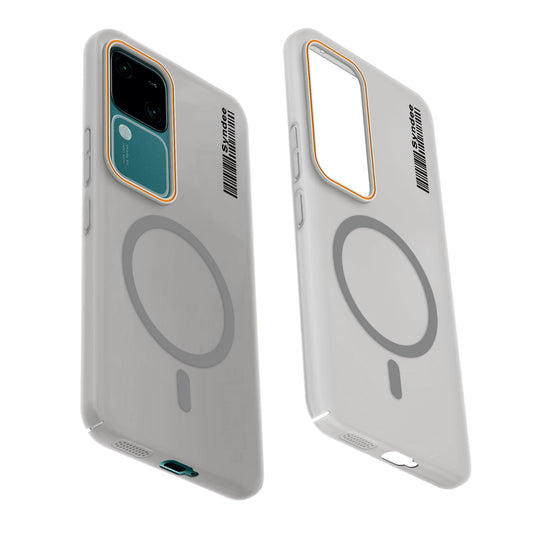 Colourful Frosted Matte With Raised Camera Protection Back Cover Case For Vivo V30 5G