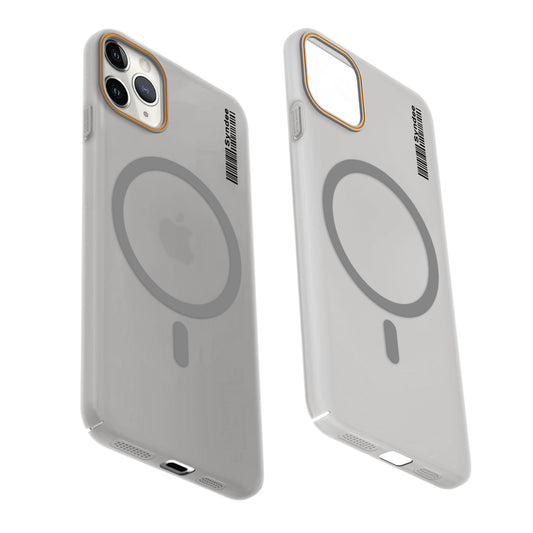 Colourful Frosted Matte Wireless Charging Support Back Cover Case for Apple iPhone 11 Pro Max With Raised Camera Protection