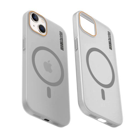 Colourful Frosted Matte Wireless Charging Support Back Cover Case for Apple iPhone 13 With Raised Camera Protection