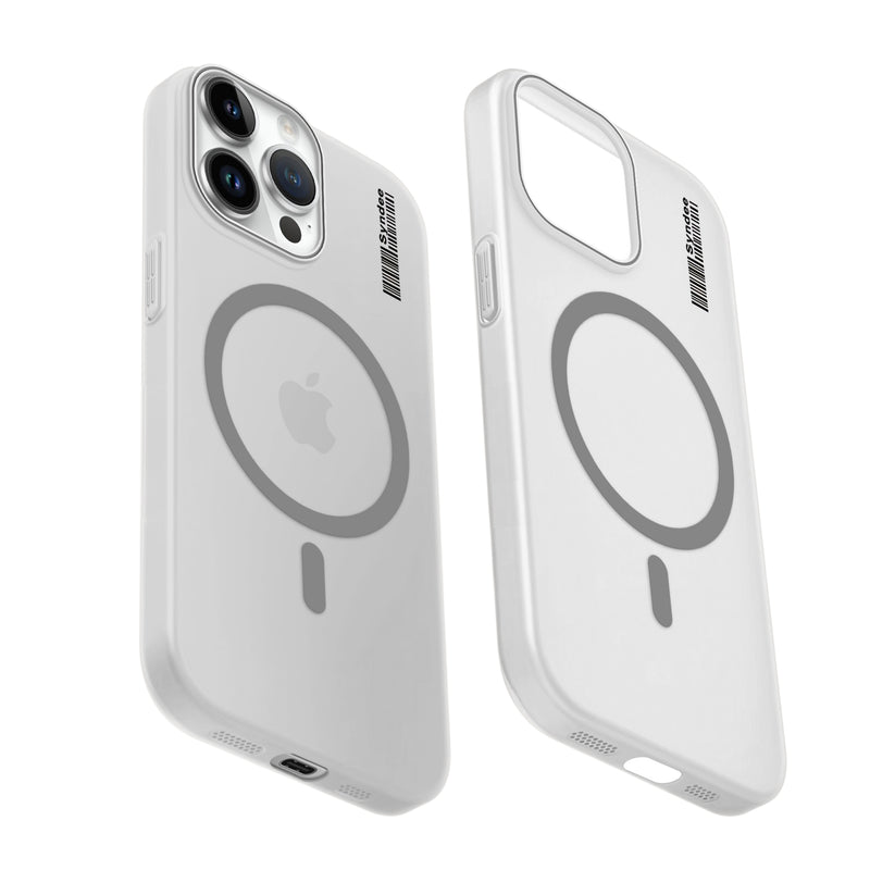 Frosted Sleek Matte Wireless Charging Support Back Cover Case For Apple iPhone 14 Pro With Raised Camera Protection