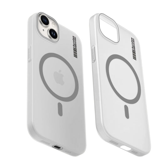 Frosted Sleek Matte Wireless Charging Support Back Cover Case For Apple iPhone 14 With Raised Camera Protection