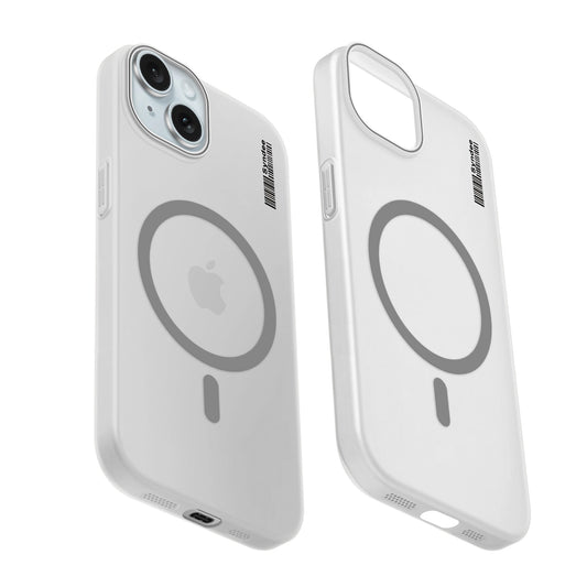 Frosted Sleek Matte Wireless Charging Support Back Cover Case For Apple iPhone 15 Plus With Raised Camera Protection