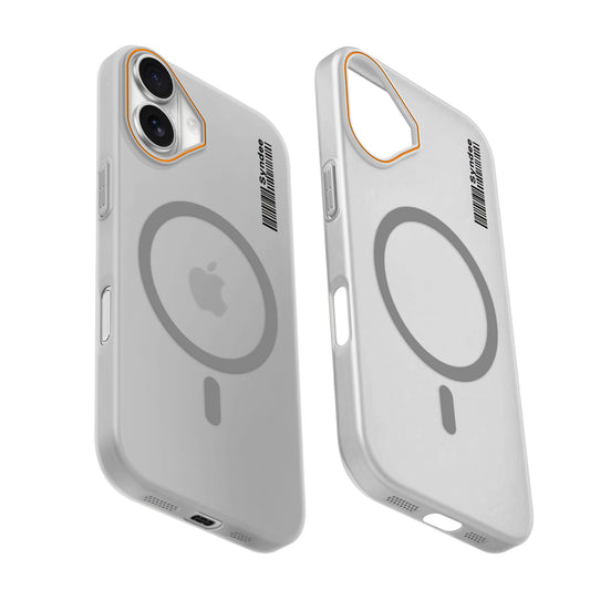 Colourful Frosted Matte Wireless Charging Support Back Cover Case for Apple iPhone 16 With Raised Camera Protection