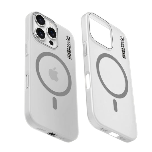 Frosted Sleek Matte Wireless Charging Support Back Cover Case For Apple iPhone 16 Pro Max With Raised Camera Protection