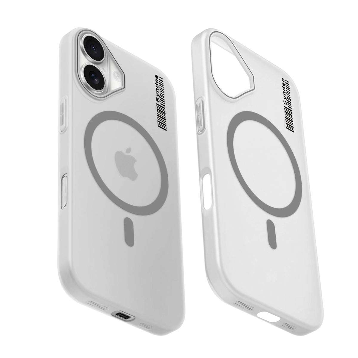 Frosted Sleek Matte Wireless Charging Support Back Cover Case For Apple iPhone 16 With Raised Camera Protection