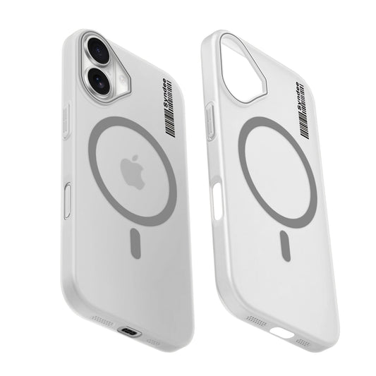 Frosted Sleek Matte Wireless Charging Support Back Cover Case For Apple iPhone 16 With Raised Camera Protection