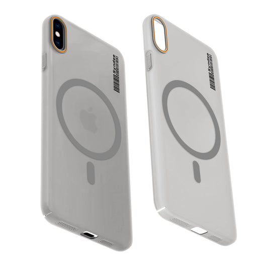 Colourful Frosted Matte Wireless Charging Support Back Cover Case for Apple iPhone XS With Raised Camera Protection