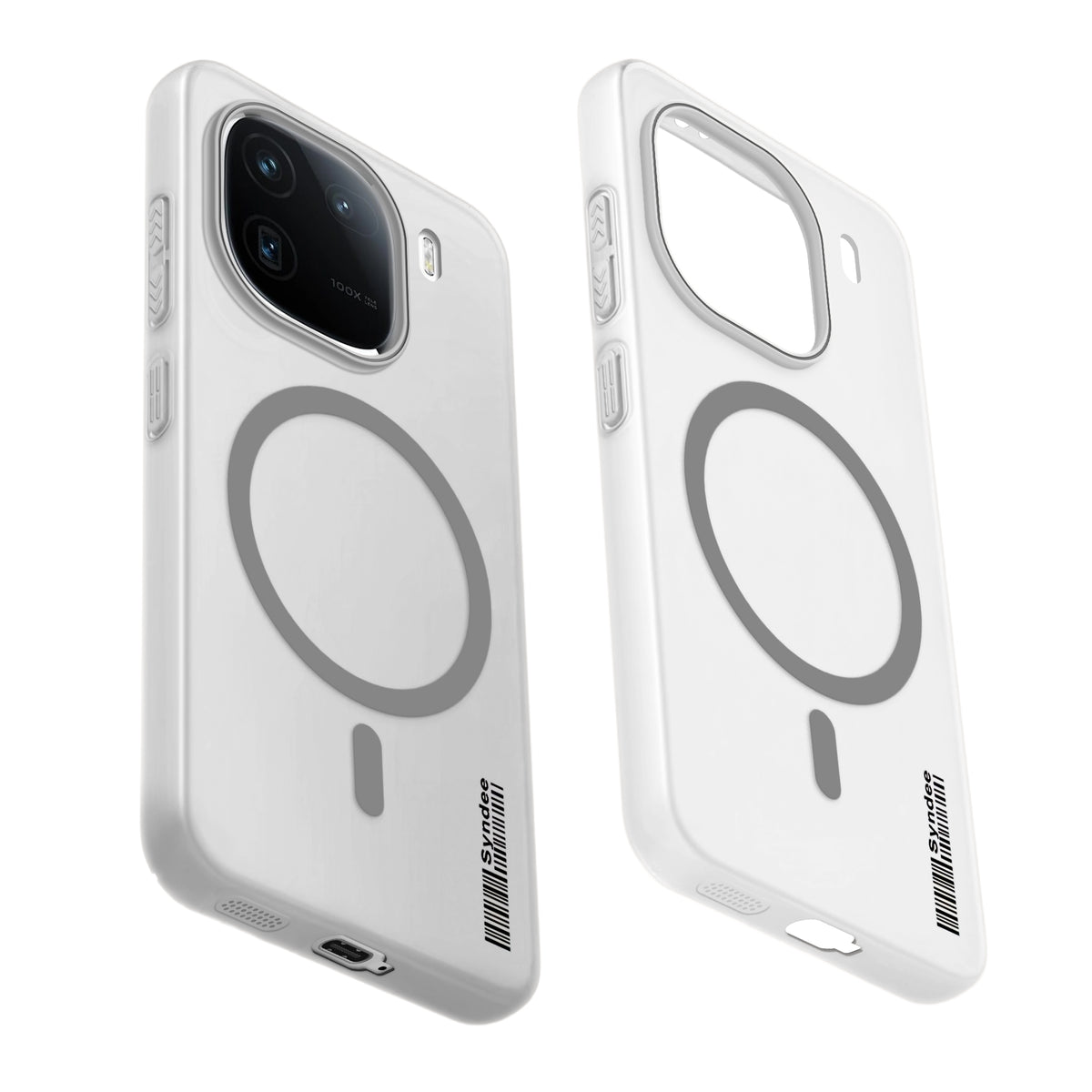 Frosted Sleek Matte With Raised Camera Protection Back Cover Case For iQOO 12 5G