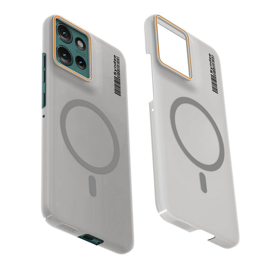 Colorful Frosted Matte Wireless Charging Support For Motorola Moto Edge 50 5G