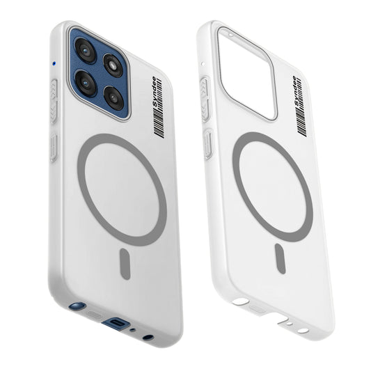 Frosted Sleek Matte Wireless Charging Support Back Cover Case for Motorola Edge 60 Stylus 5G With Raised Camera Protection