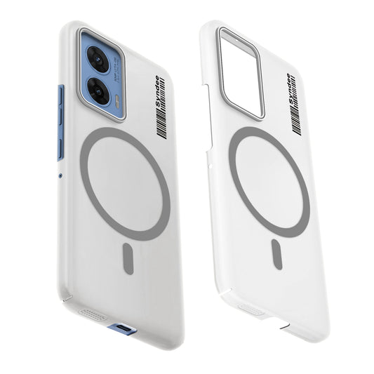 Frosted Sleek Matte With Raised Camera Protection Back Cover Case For Motorola Moto G96 5G