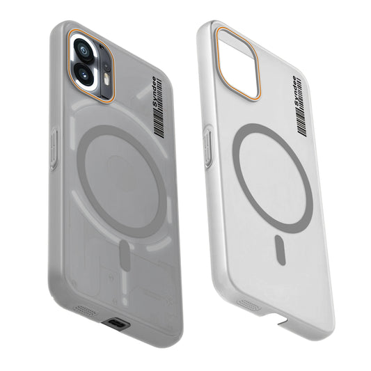 Colourful Frosted Matte Wireless Charging Support Back Cover Case for Nothing Phone 2 With Raised Camera Protection