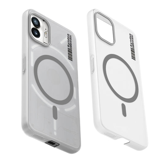 Frosted Sleek Matte Wireless Charging Support Back Cover Case for Nothing Phone 2 With Raised Camera Protection
