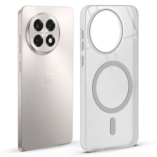 Anti-Yellow Scratch Resistant Case Support Magnetic Accessories Back Cover For OnePlus 13R 5G