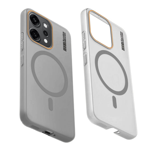 Colourful Frosted Matte Wireless Charging Support Back Cover Case for Oppo Reno 14 Pro 5G With Raised Camera Protection