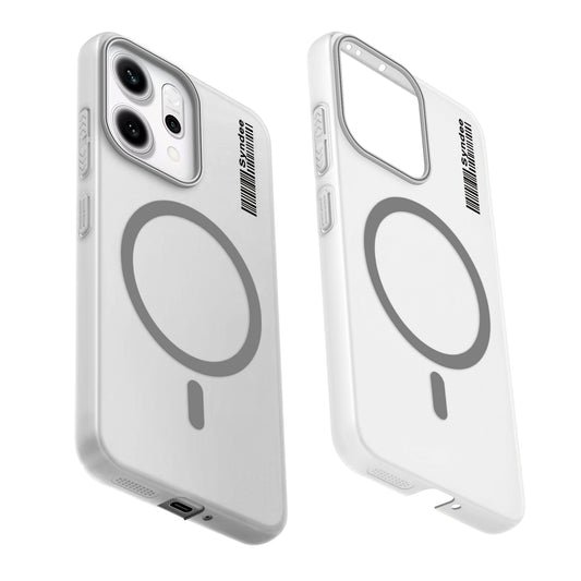 Frosted Sleek Matte Wireless Charging Support Back Cover Case for Oppo Reno 14 Pro 5G With Raised Camera Protection