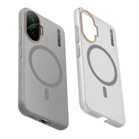 Colourful Frosted Matte With Raised Camera Protection Back Cover Case For Poco F7 5G