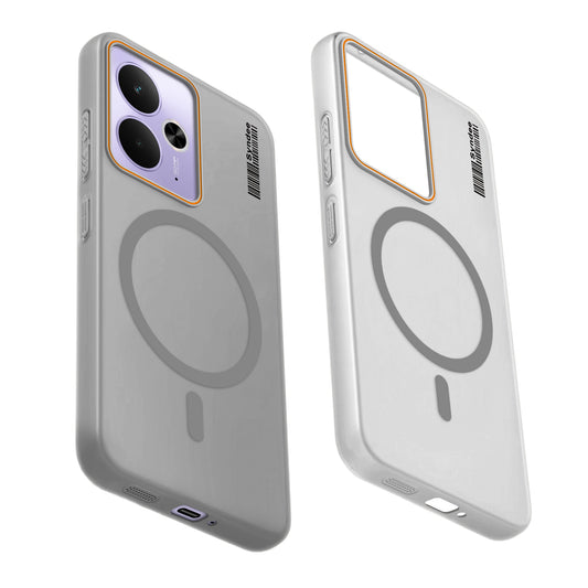 Colourful Frosted Matte With Raised Camera Protection Back Cover Case For Realme 14T 5G