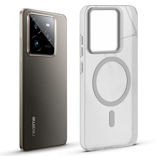 Anti-Yellow Scratch Resistant Case Support Magnetic Accessories Back Cover For Realme GT 7 Pro 5G