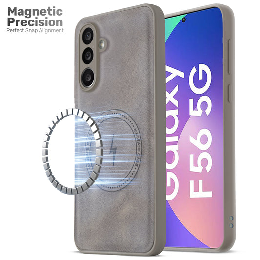 Refined PU Leather Case for Samsung F56 5G