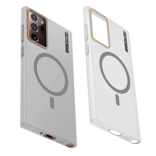 Colourful Frosted Matte Wireless Charging Support Back Cover Case for Samsung Note 20 Ultra 5G With Raised Camera Protection