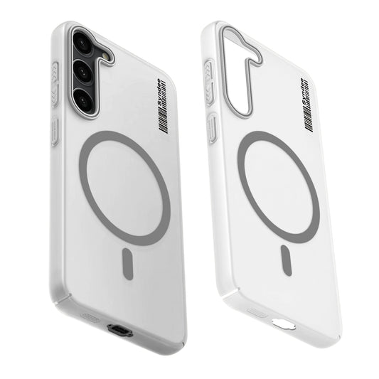 Frosted Sleek Matte Wireless Charging Support Back Cover Case For Samsung S23 5G With Raised Camera Protection