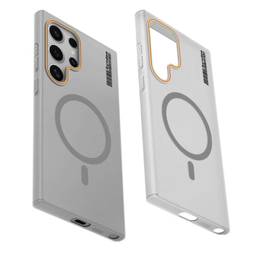 Colourful Frosted Matte Wireless Charging Support Back Cover Case for Samsung S24 Ultra 5G With Raised Camera Protection
