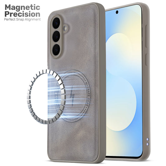 Refined PU Leather Case for Samsung S25 5G