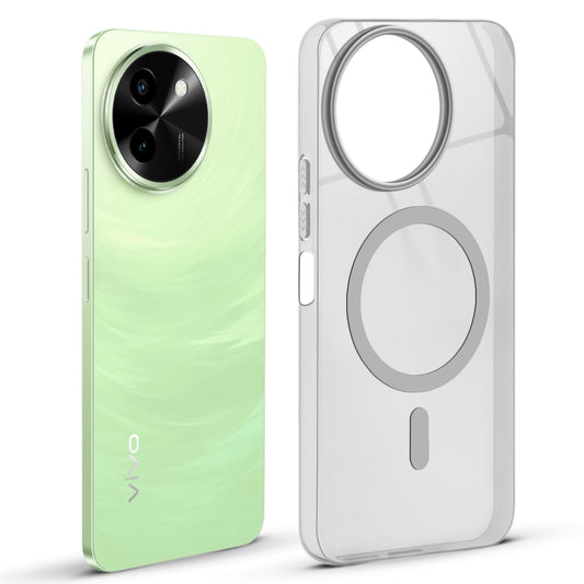 Anti-Yellow Scratch Resistant Case Support Magnetic Accessories Back Cover For Vivo T3x 5G