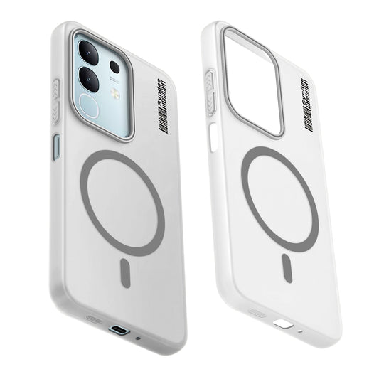 Frosted Sleek Matte With Raised Camera Protection Back Cover Case For Vivo T4x 5G
