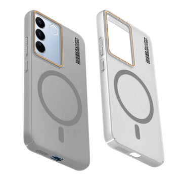 Colourful Frosted Matte With Raised Camera Protection Back Cover Case For Vivo V27 5G