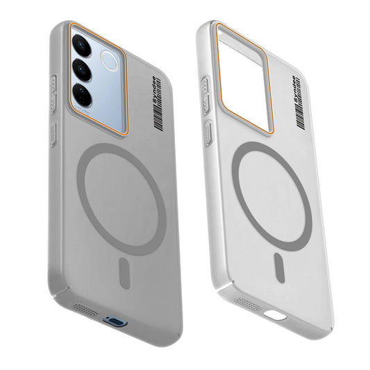 Colourful Frosted Matte With Raised Camera Protection Back Cover Case For Vivo V27 5G