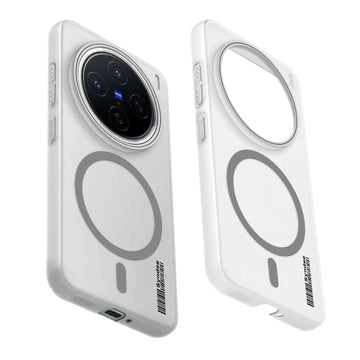 Frosted Sleek Matte Wireless Charging Support Back Cover Case for Vivo X200 5G With Raised Camera Protection