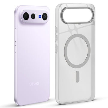 Anti-Yellow Colored Camera Line Case Support Wireless Charging Back Cover For Vivo X300 FE 5G