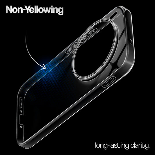 Crystal Clear Colorful Camera Ring Back Case for Vivo X300 Pro 5G
