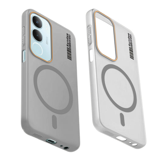 Colourful Frosted Matte With Raised Camera Protection Back Cover Case For Vivo Y29 5G