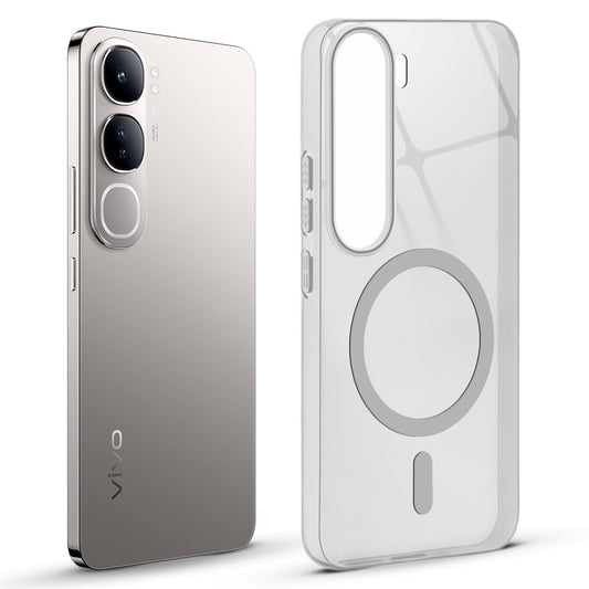 Anti-Yellow Scratch Resistant Case Support Magnetic Accessories Back Cover For Vivo Y300 5G