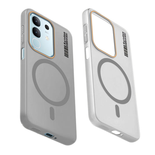Colourful Frosted Matte With Raised Camera Protection Back Cover Case For iQOO Z10x 5G