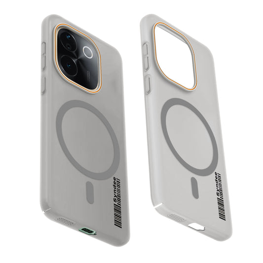 Colourful Frosted Matte With Raised Camera Protection Back Cover Case For iQOO Z9s Pro 5G