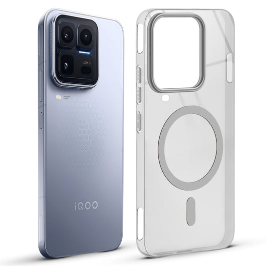 Anti-Yellow Scratch Resistant Case Support Wireless Charging Back Cover For iQOO 15 Ultra 5G