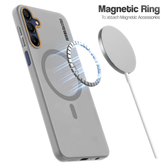 Colourful Frosted Matte With Raised Camera Protection Back Cover Case For Samsung A15 5G