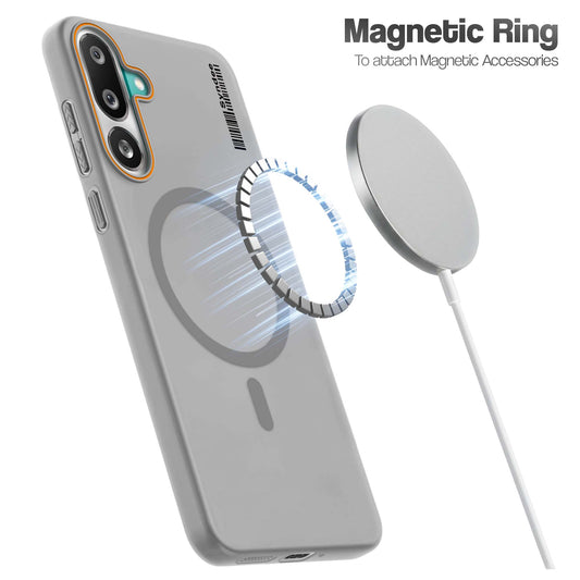 Colourful Frosted Matte With Raised Camera Protection Back Cover Case For Samsung F56 5G