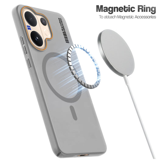 Colourful Frosted Matte With Raised Camera Protection Back Cover Case For Vivo V60 5G