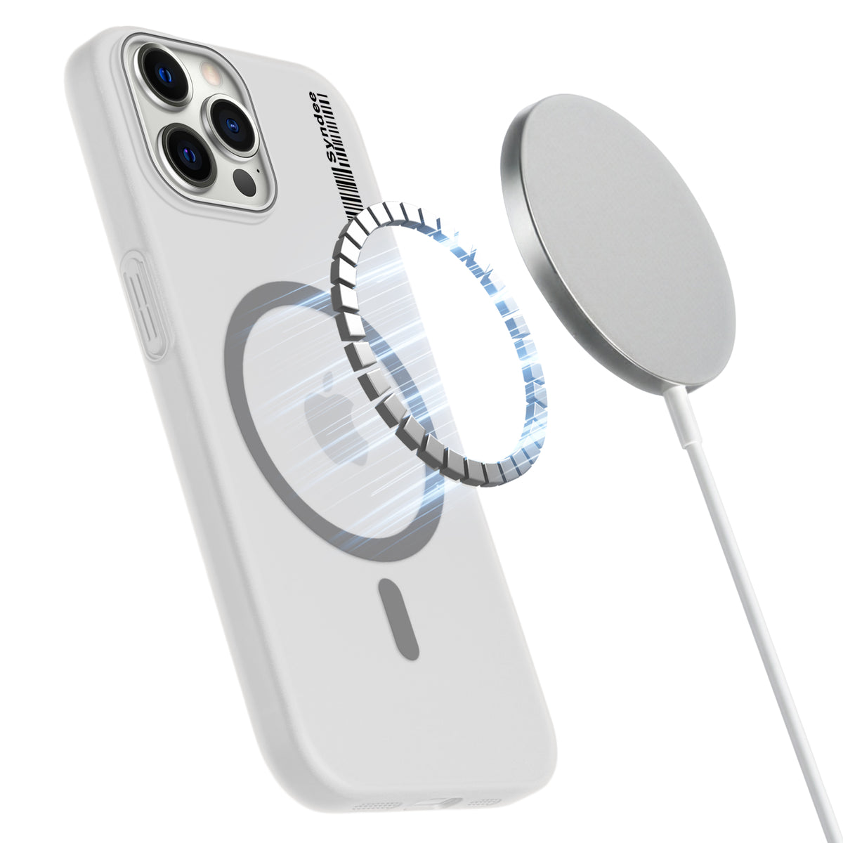 Frosted Sleek Matte Wireless Charging Support Back Cover Case For Apple iPhone 12 Pro Max With Raised Camera Protection