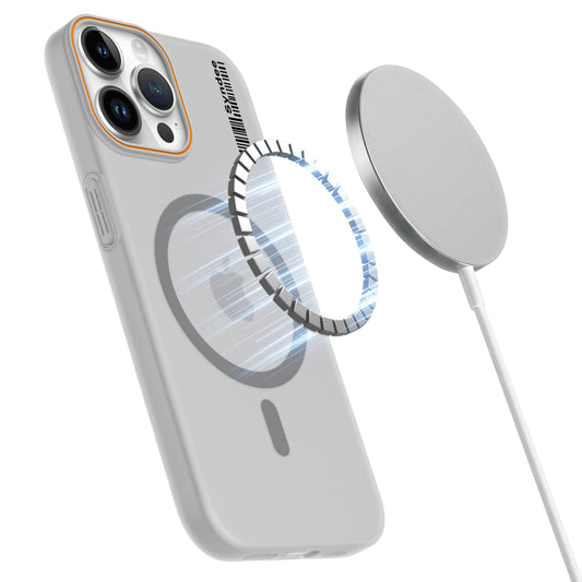 Colourful Frosted Matte Wireless Charging Support Back Cover Case for Apple iPhone 15 Pro With Raised Camera Protection