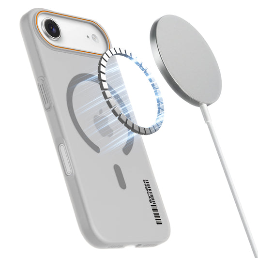 Colourful Frosted Matte Wireless Charging Support Back Cover Case for Apple iPhone 17 Air With Raised Camera Protection