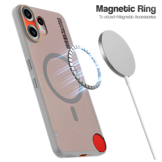 Colourful Frosted Matte With Raised Camera Protection Back Cover Case For CMF Nothing Phone 2 Pro