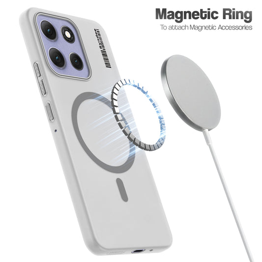 Frosted Sleek Matte With Raised Camera Protection Back Cover Case For Motorola G86 Power 5G